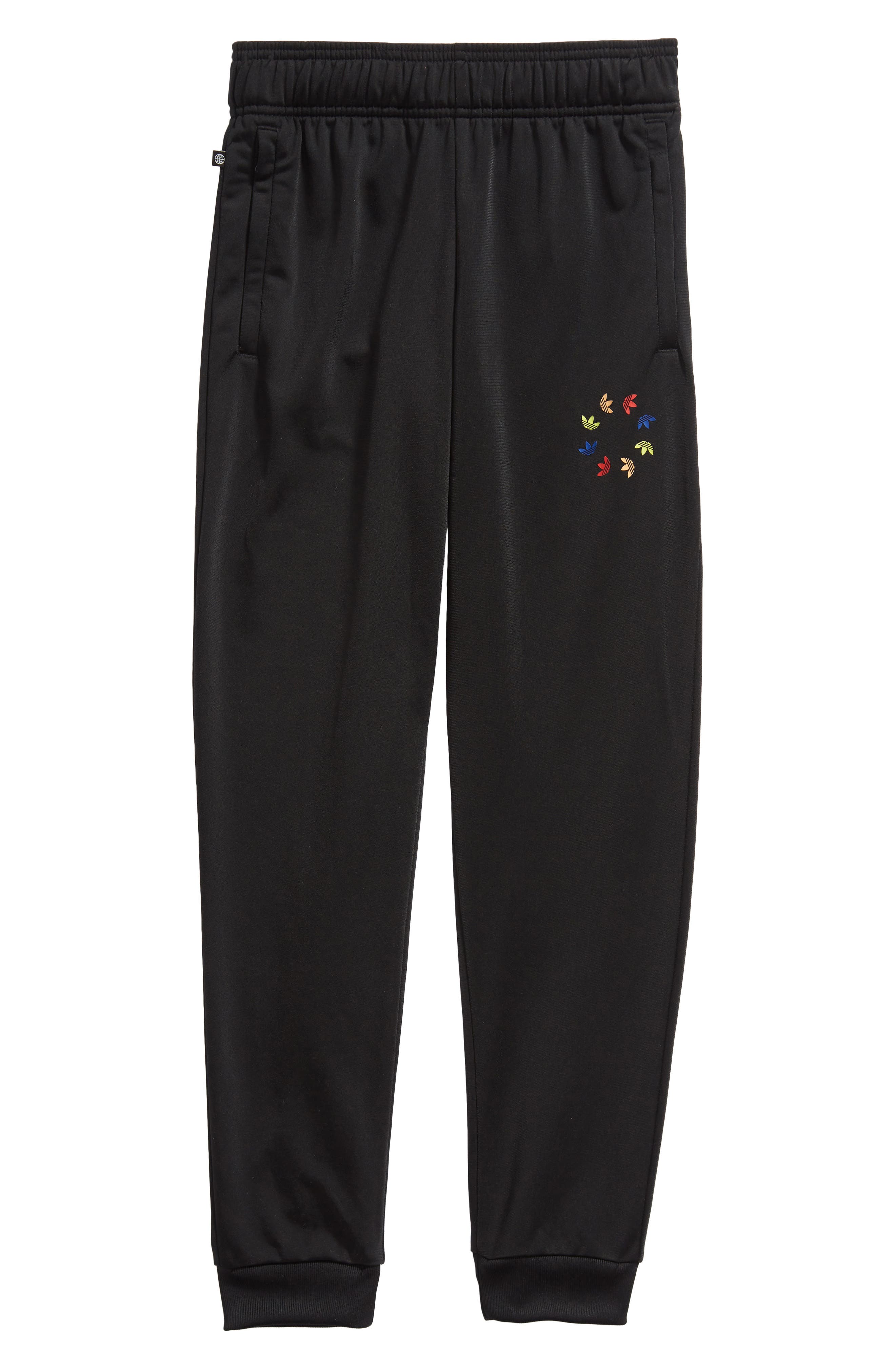 Pineapple Colorful Boys Sweatpants Boys Athletic Pants Youth Fleece Pants Black 